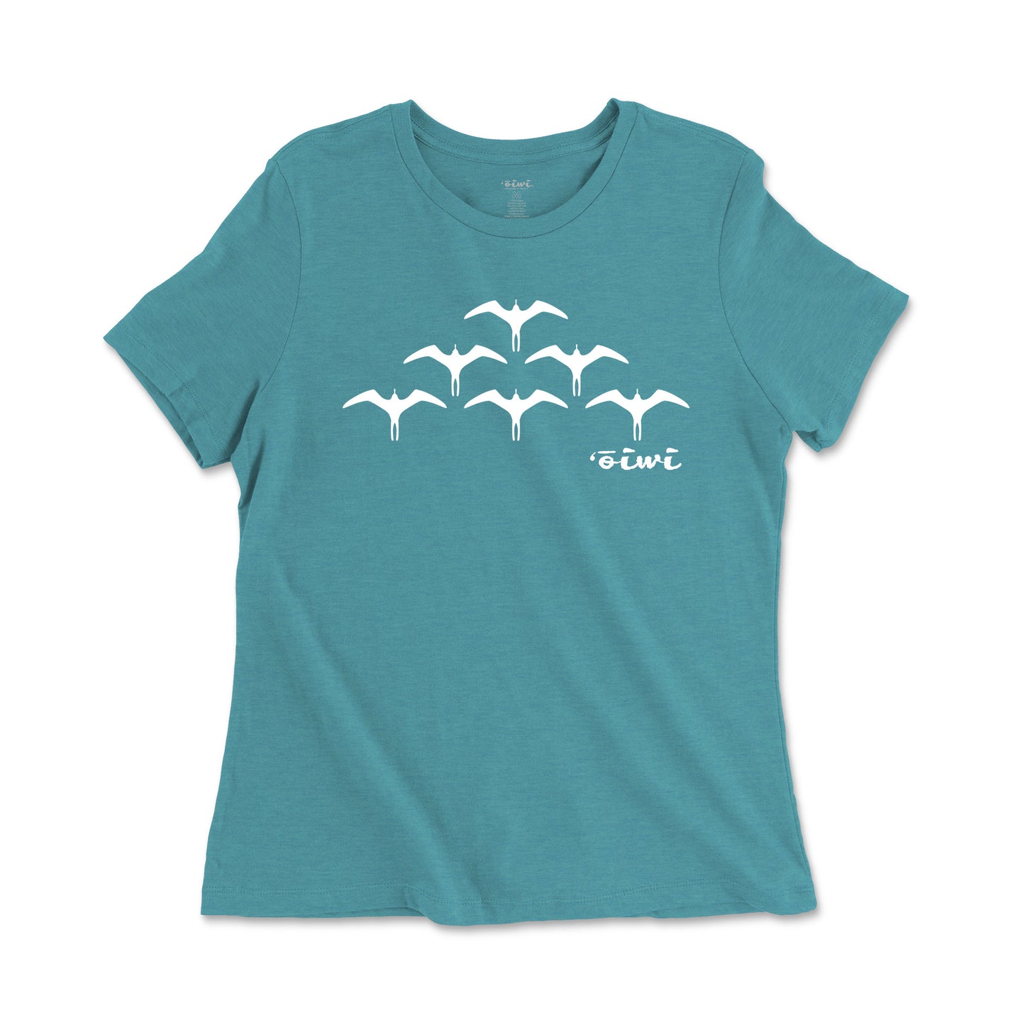 Iwa Birds Wahine Relaxed Tee - ‘Ōiwi