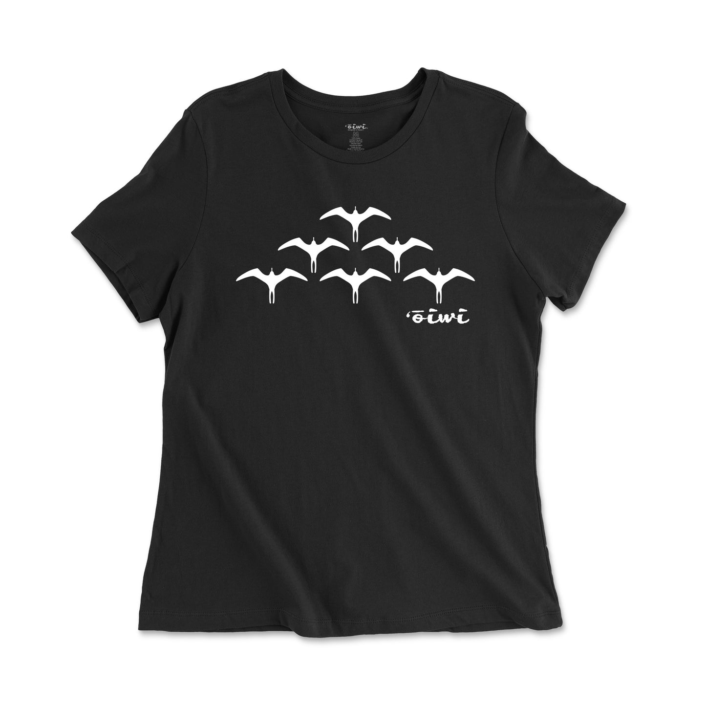 Iwa Birds Wahine Relaxed Tee - ‘Ōiwi