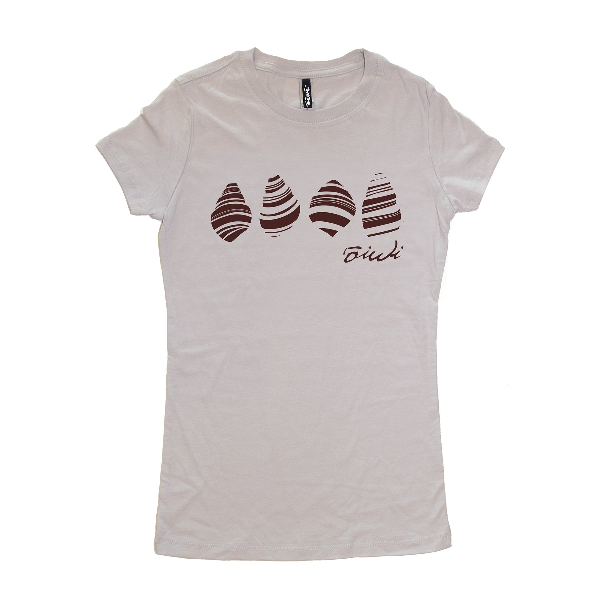 Kāhuli Tree Snails Wahine Crew Neck Tee - ‘Ōiwi
