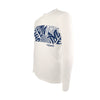Ulu Long Sleeve UPF 30 Shirt in White/Navy