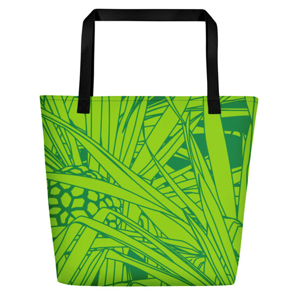 Hala Beach Bag in Green - ‘Ōiwi