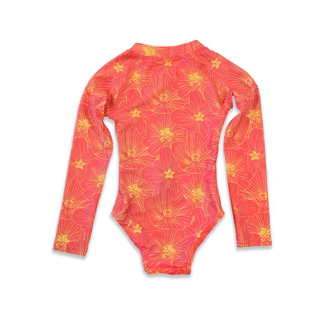 Ilima KEIKI Long Sleeve Swim Suit with UPF 30 - ‘Ōiwi