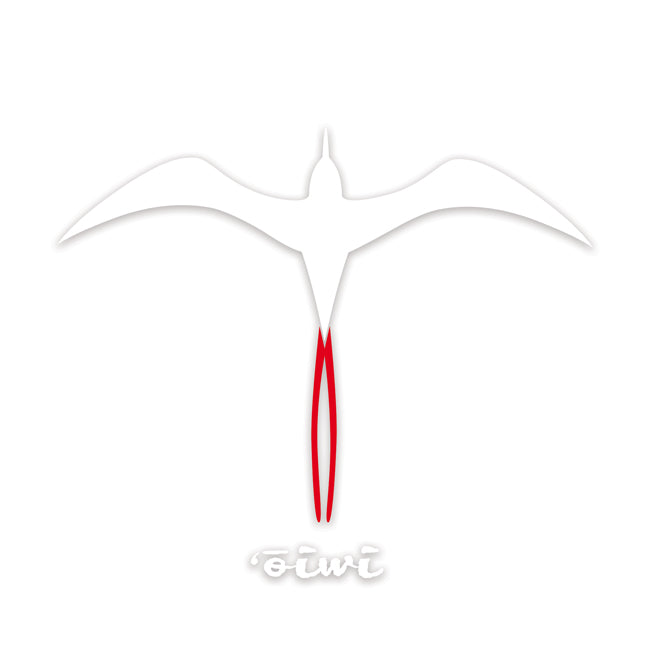 Ko'ae Ula Bird Sticker - ‘Ōiwi