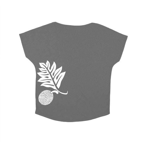 Ulu Wahine Dolman Tee in Black - ‘Ōiwi