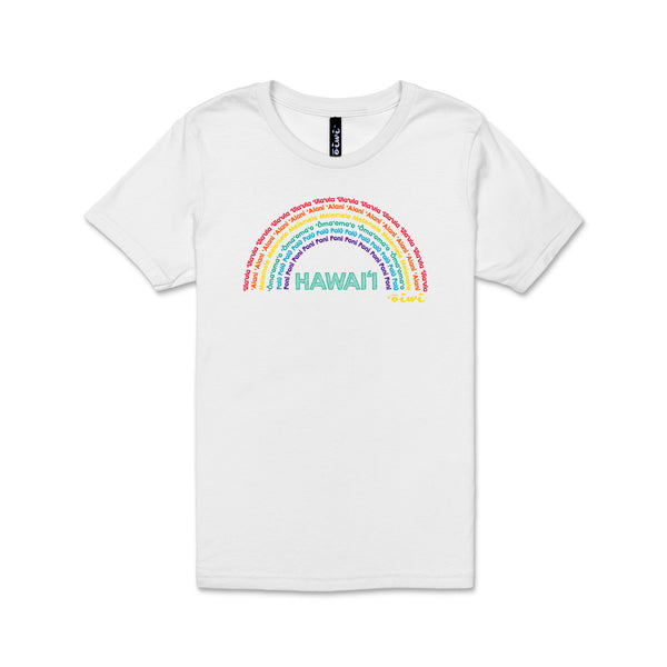 Anuenue (Rainbow) Keiki Tshirt - Oiwi