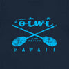 Cross Paddles T-shirt in Navy - Oiwi
