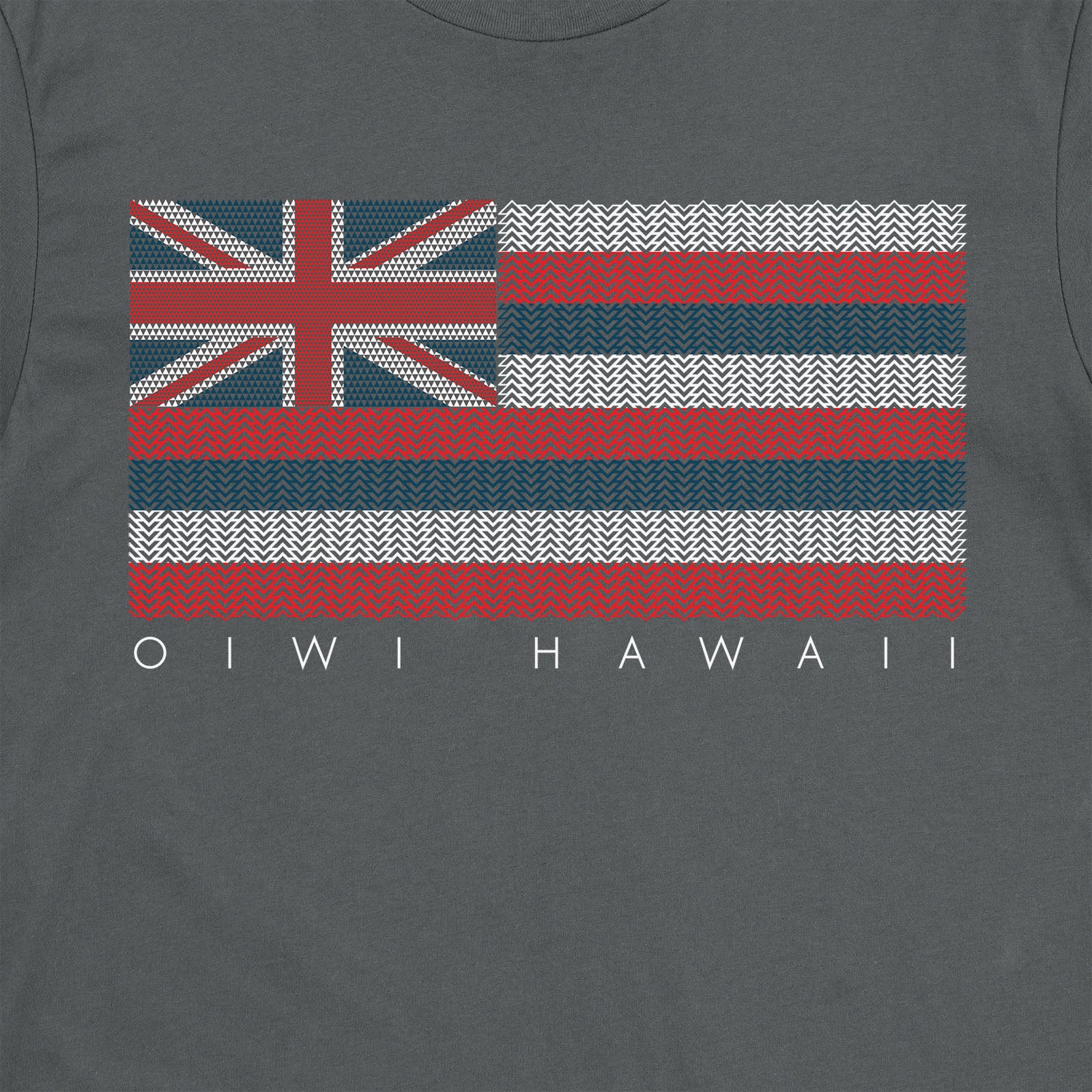 Kākau Hawaiian Flag T-shirt - Oiwi