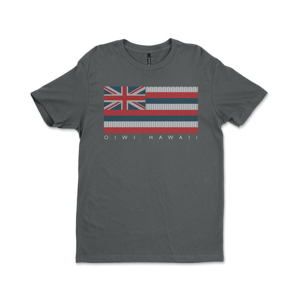 Kākau Hawaiian Flag T-shirt - Oiwi