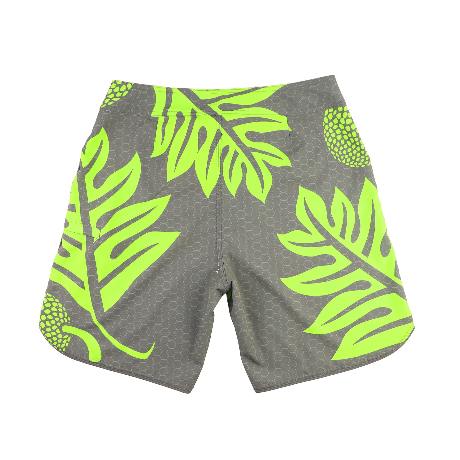 Ulu Kane Grey/Green Board Shorts - Oiwi