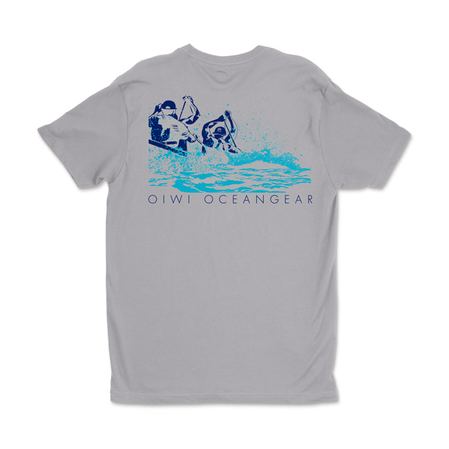 Canoe Surfing T-shirt - Oiwi