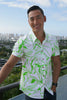 Kalo Kane Aloha Shirt in White - ‘Ōiwi