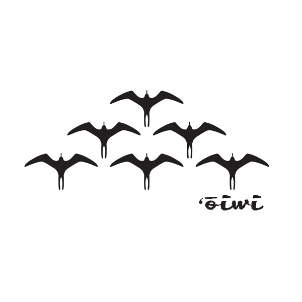 Iwa Birds sticker - ‘Ōiwi