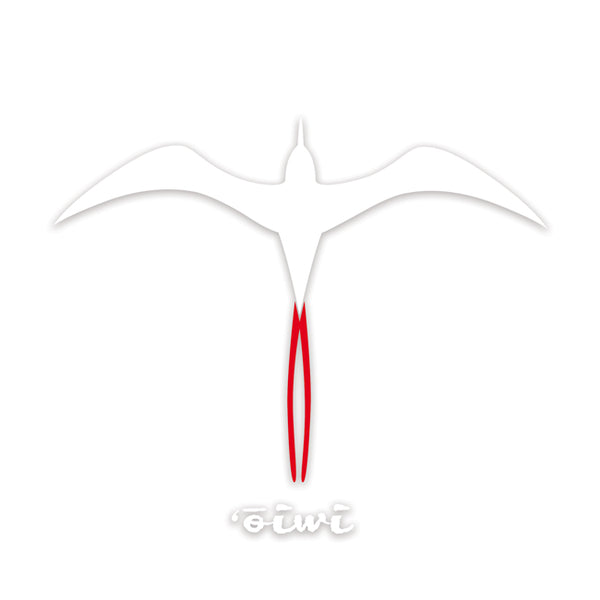 Ko'ae Ula Bird Sticker - ‘Ōiwi