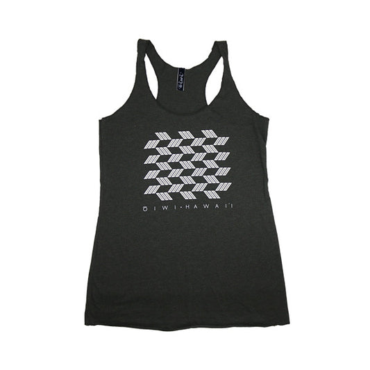 Kapa Wahine Racer Back Tank Tee - ‘Ōiwi