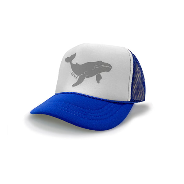 Kohola Retro Trucker Hat (Keiki size) - Oiwi