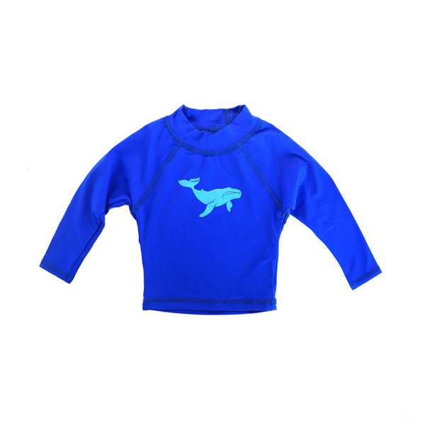 Kohola Baby UPF 50+ Shirt in Blue - Oiwi