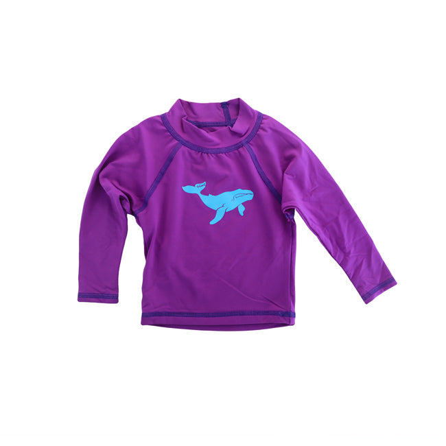 Kohola Baby UPF 50+ Shirt in Purple - Oiwi