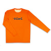 Oiwi Logo Long Sleeve UPF 30 Shirt in Orange - Oiwi