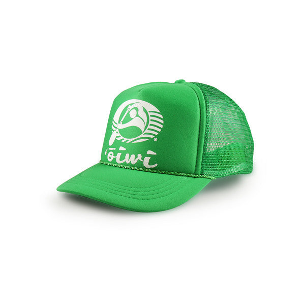 Oiwi Logo Retro Trucker Hat (Keiki size) - ‘Ōiwi