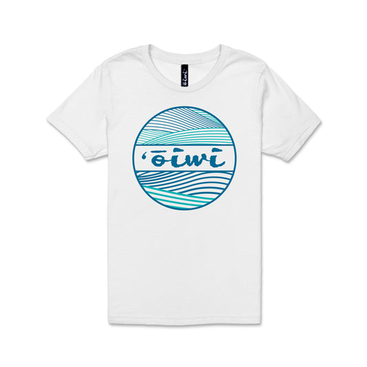 Oiwi Swells Keiki Tshirt - Oiwi