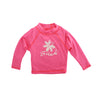 Tiare Blossom Baby UPF 50+ Shirt in Pink - Oiwi