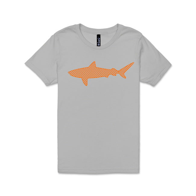 Tiger Mano Keiki Tshirt in Gray - Oiwi