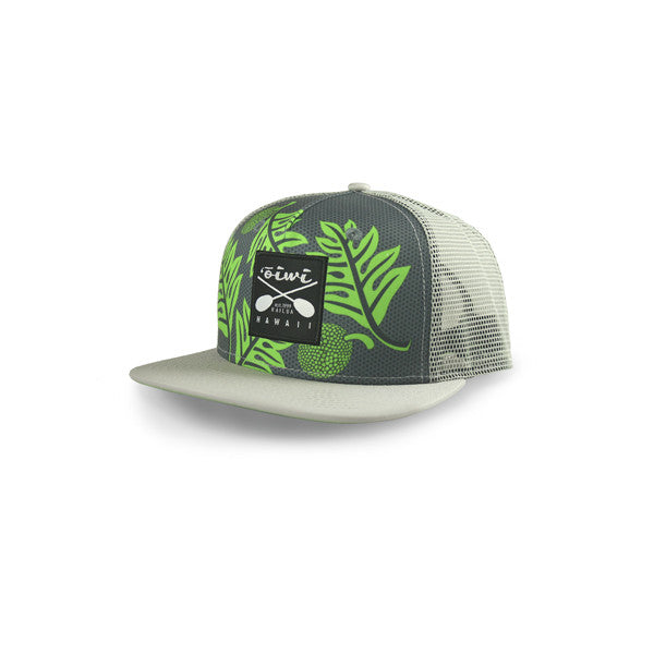 Ulu Flat Bill Classic Snapback Hat - ‘Ōiwi