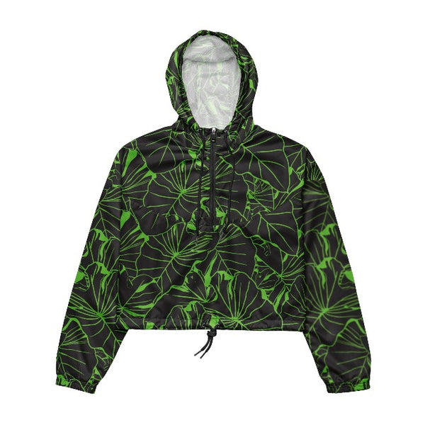 Kalo (wahine) Crop Windbreaker - Oiwi