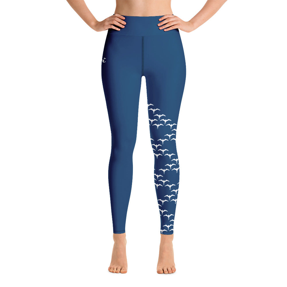 Iwa Birds Full Length Wahine High Waisted Legging