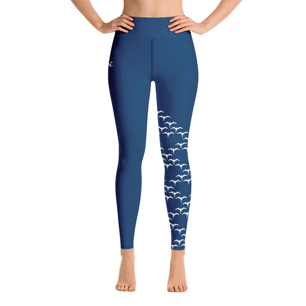 Iwa Birds Full Length Wahine High Waisted Legging - ‘Ōiwi