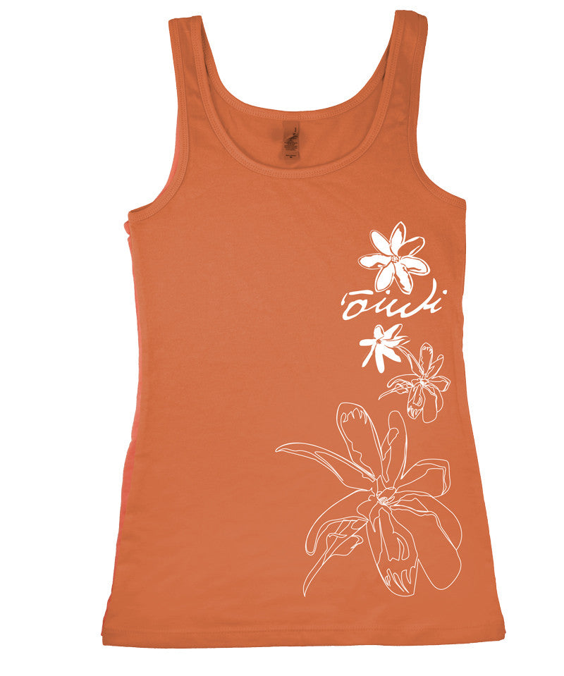 Tiare Wahine Tank Top Tee - ‘Ōiwi